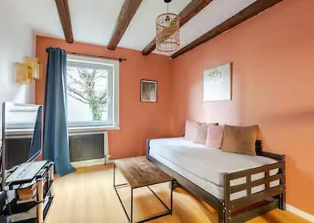 Comfortable T2 Apartment In Neudorf, Strasbourg Bagian luar foto