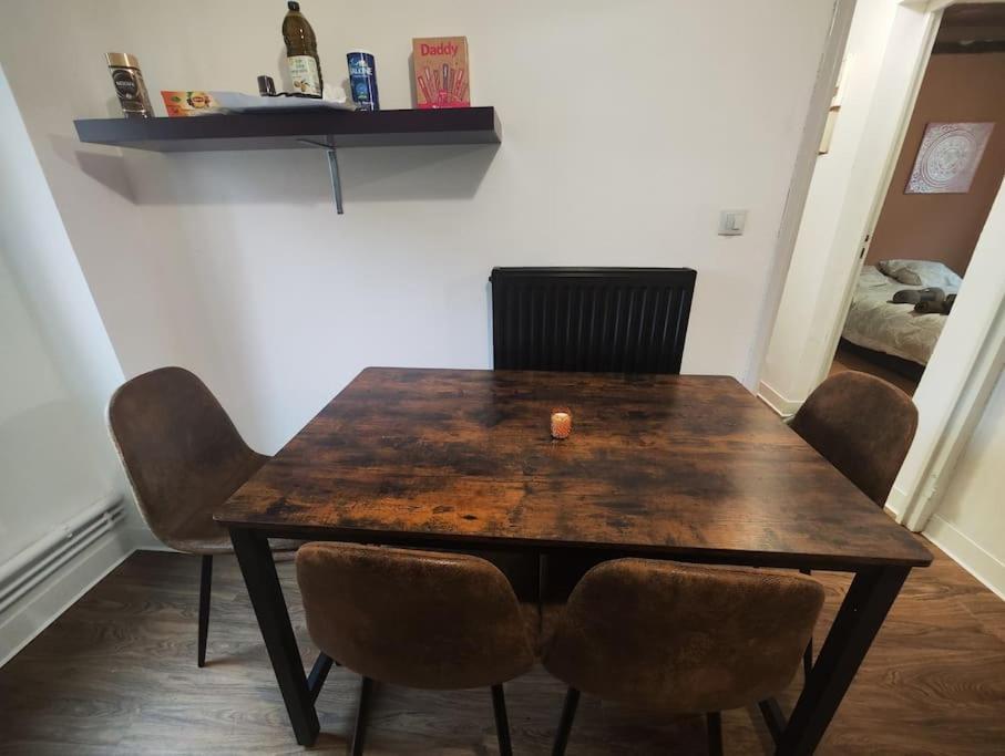 Comfortable T2 Apartment In Neudorf, Strasbourg Bagian luar foto