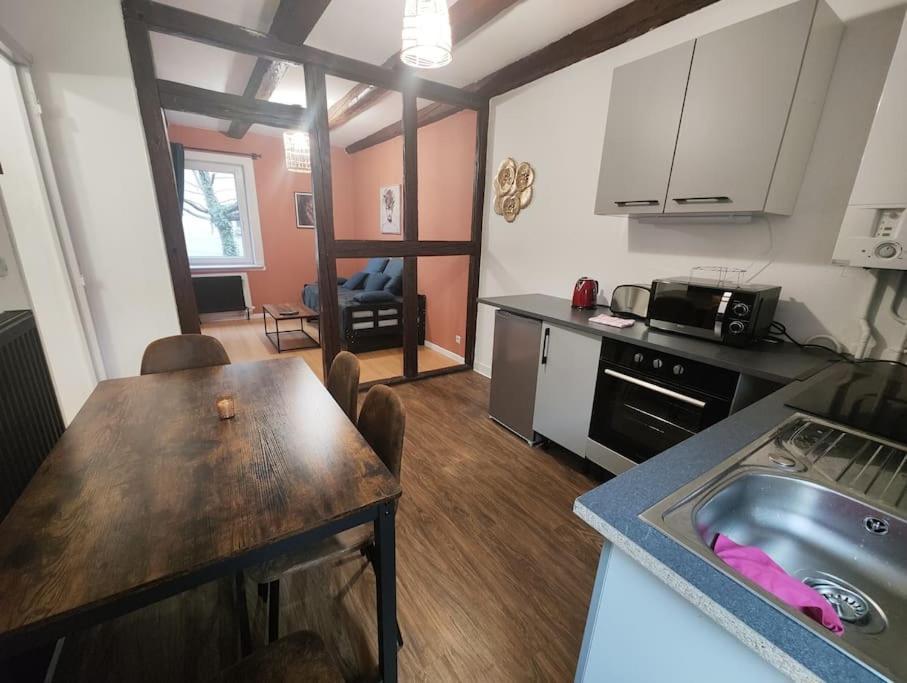 Comfortable T2 Apartment In Neudorf, Strasbourg Bagian luar foto
