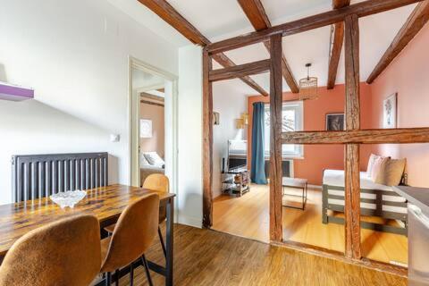 Comfortable T2 Apartment In Neudorf, Strasbourg Bagian luar foto