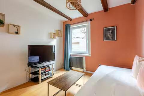 Comfortable T2 Apartment In Neudorf, Strasbourg Bagian luar foto